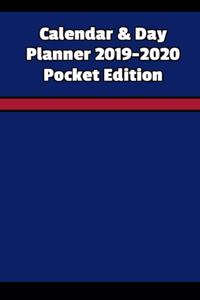 2019-2020 Calendar & Day Planner Pocket Edition