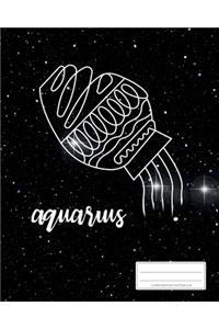 Aquarius Composition Notebook