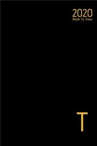 Personalised 2020 Diary Week To View Planner