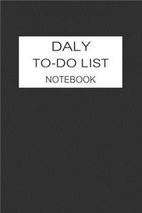Daily To-Do List Notebook