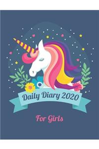 2020 Daily Diary for Girls