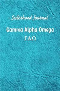 Sisterhood Journal Gamma Alpha Omega