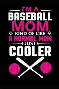 2020 Weekly Planner Sports Theme Baseball Mom 134 Pages