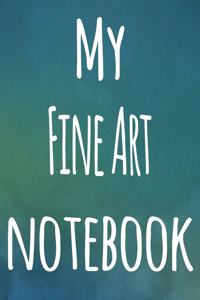 My Fine Art Notebook