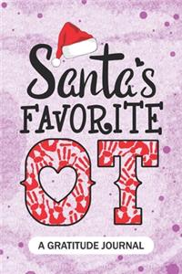 Santa's Favorite OT - A Gratitude Journal