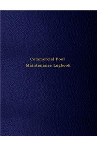 Commercial Pool Maintenance Logbook