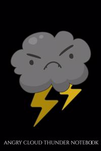 Angry Cloud Thunder Notebook
