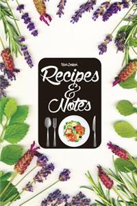 Blank Cookbook Recipes & Notes