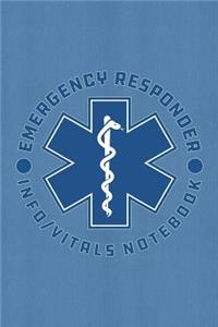 Emergency Responder Info/Vital Signs Journal