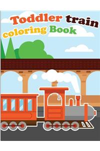 Toddler Train Coloring Book
