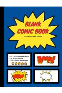 Blank Comic Book