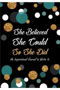 She Believed She Could So She Did