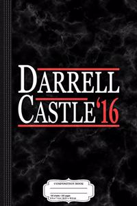 Darrell Castle 2016 Composition Notebook