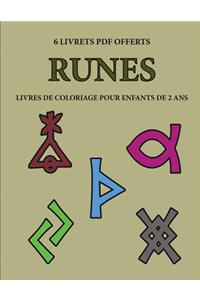 Livres de coloriage pour enfants de 2 ans (Runes)
