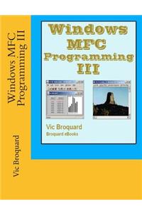 Windows MFC Programming III