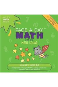 Page a Day Math Addition Book 10: Adding the Number 10 to Numbers 0-12