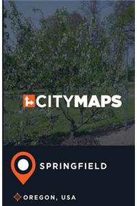 City Maps Springfield Oregon, USA