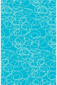 Bullet Journal Abstract Scribbles in Blue