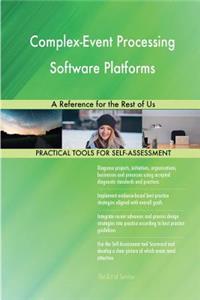 Complex-Event Processing Software Platforms