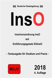Insolvenzordnung: Inso Mit EinfÃ¼hrungsgesetz