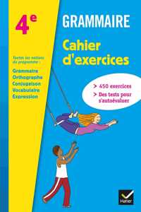 Grammaire 4e - Cahier d'exercices