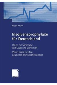 Insolvenzprophylaxe für Deutschland
