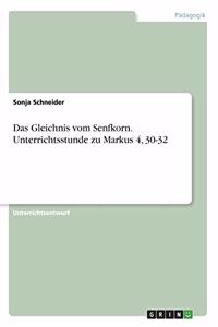 Gleichnis vom Senfkorn. Unterrichtsstunde zu Markus 4, 30-32