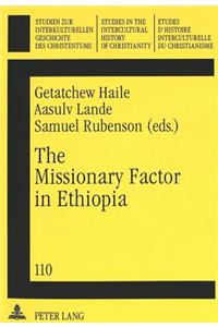 Missionary Factor in Ethiopia