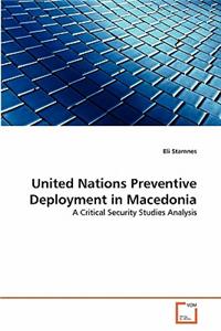 United Nations Preventive Deployment in Macedonia