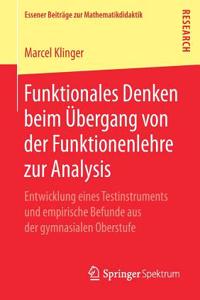 Funktionales Denken beim Übergang von der Funktionenlehre zur Analysis