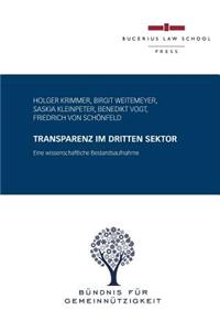 Transparenz Im Dritten Sektor