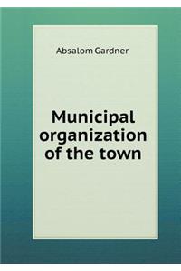 Municipal organization of the town