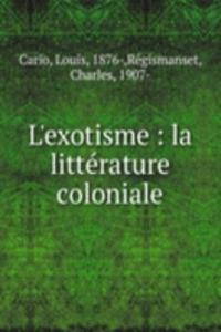 L'exotisme