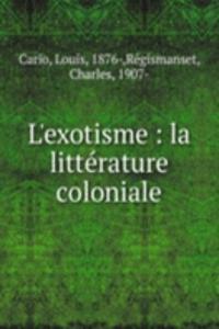 L'exotisme