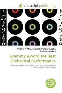 Grammy Award for Best Orchestral Performance