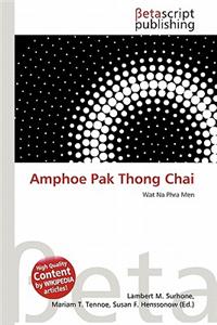 Amphoe Pak Thong Chai