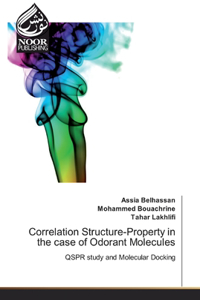 Correlation Structure-Property in the case of Odorant Molecules