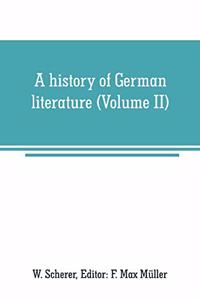 history of German literature (Volume II)