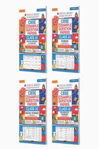 Oswaal Cbse Sample Question Papers Class 10 English, Science, Social Science & Maths Standard