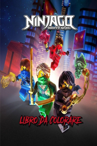 Ninja go Libro Da Colorare