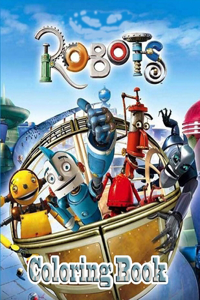Robots Coloring Book