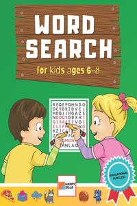 Word Search for Kids ages 6-8