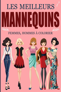 Les Meilleurs Mannequins Femmes Hommes À Colorier