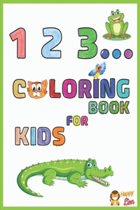 123 coloring book for kids