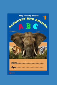 Baby learning edition 1 Alphabet and animal ABC