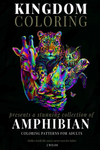 Collection of Amphibian Coloring Patterns for Adults