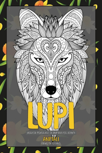 Libri da colorare di animali per adulti - Meno di 10 euro - Animali - Lupi