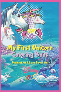 My First Unicorn Coloring Book