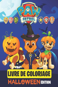 Paw Patrol Livre de Coloriage (Halloween edition)