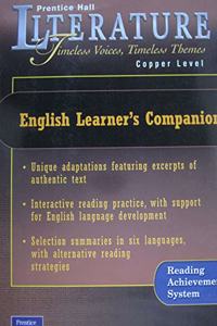 Prentice Hall Literature: Timeless Voices Timeless Themes 7 Edition English Learner's Companion Grade 6 2002c